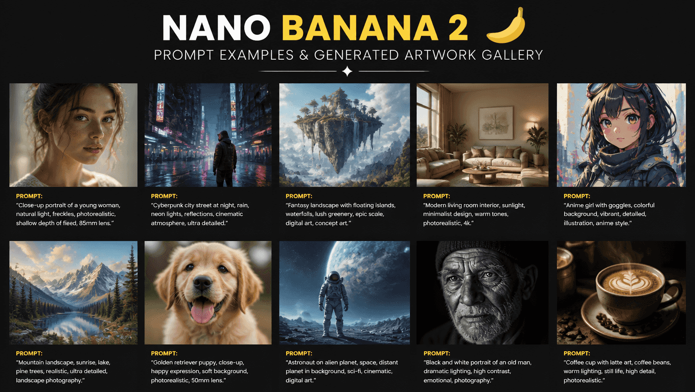 Nano Banana 2 Prompt Gallery