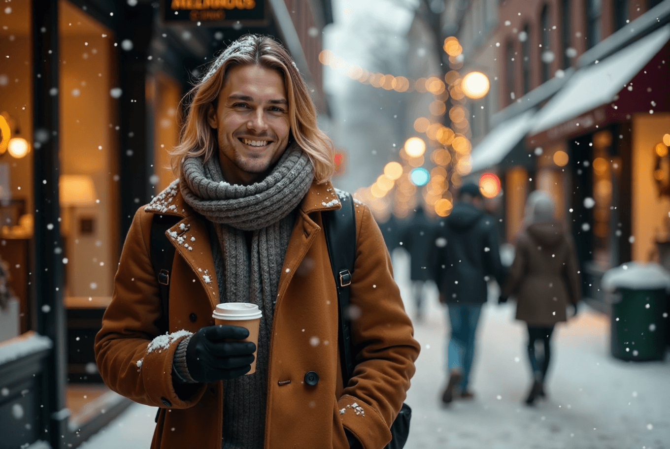 Urban Winter Stroll