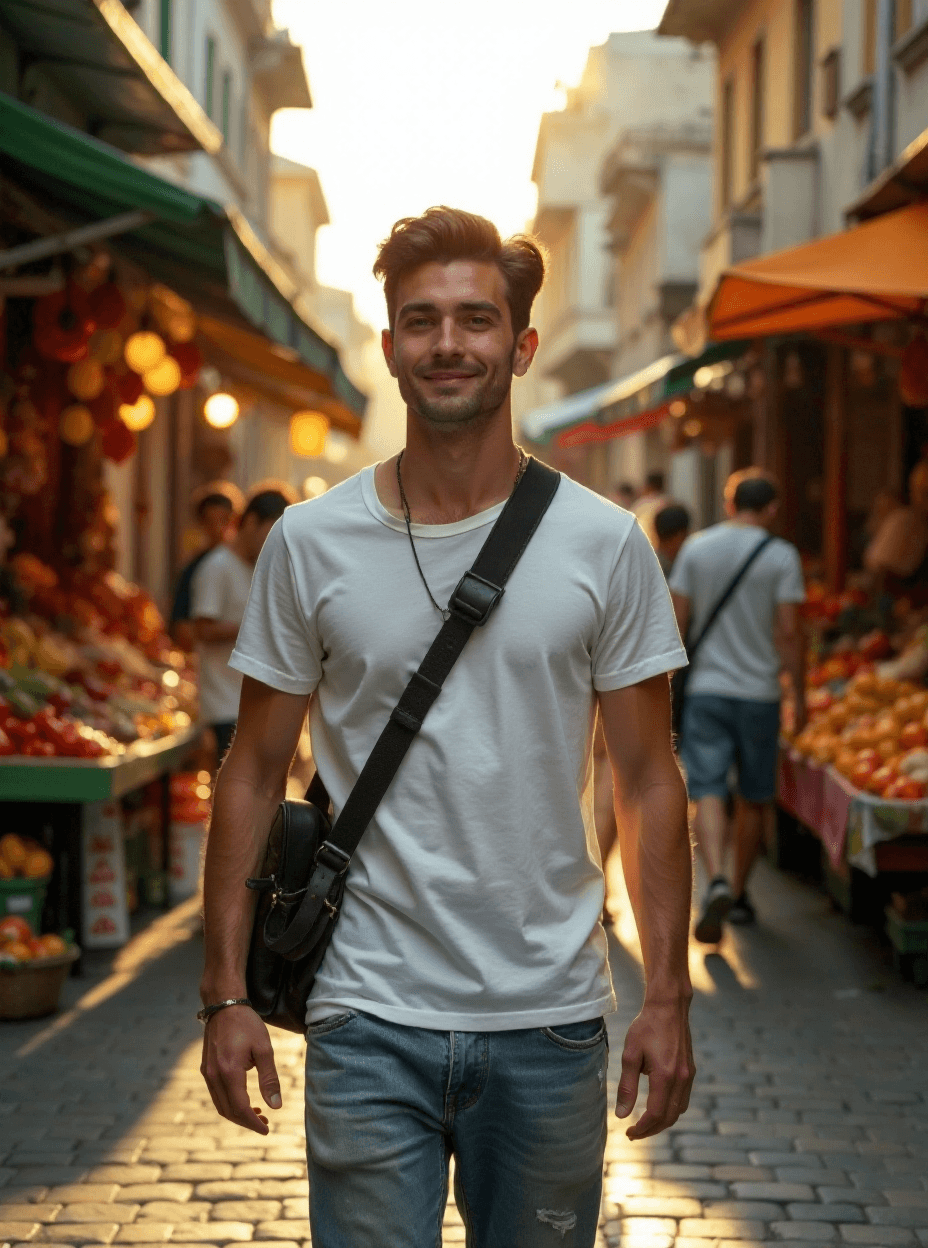 Street Market Wanderer