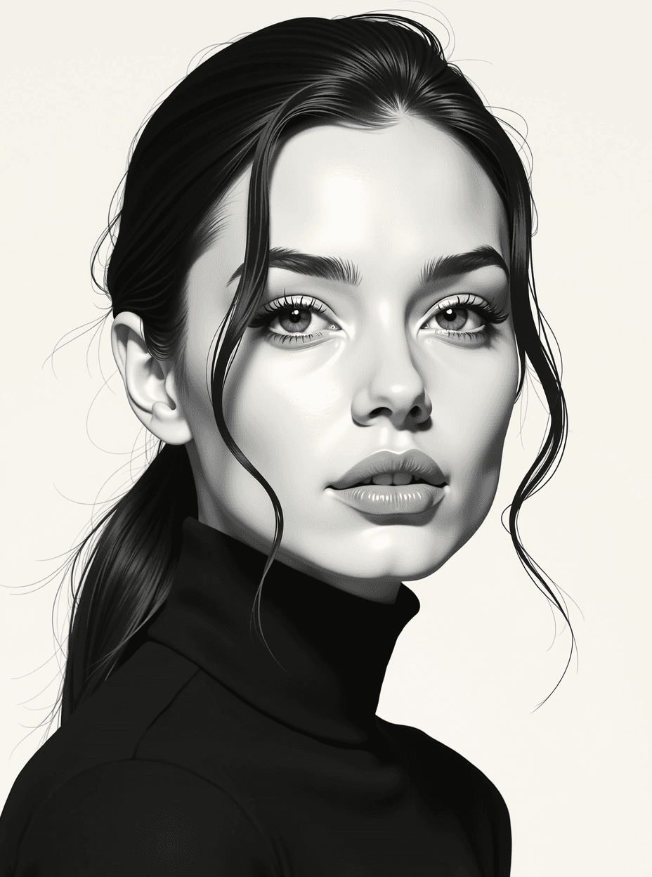 Minimalist Selfie