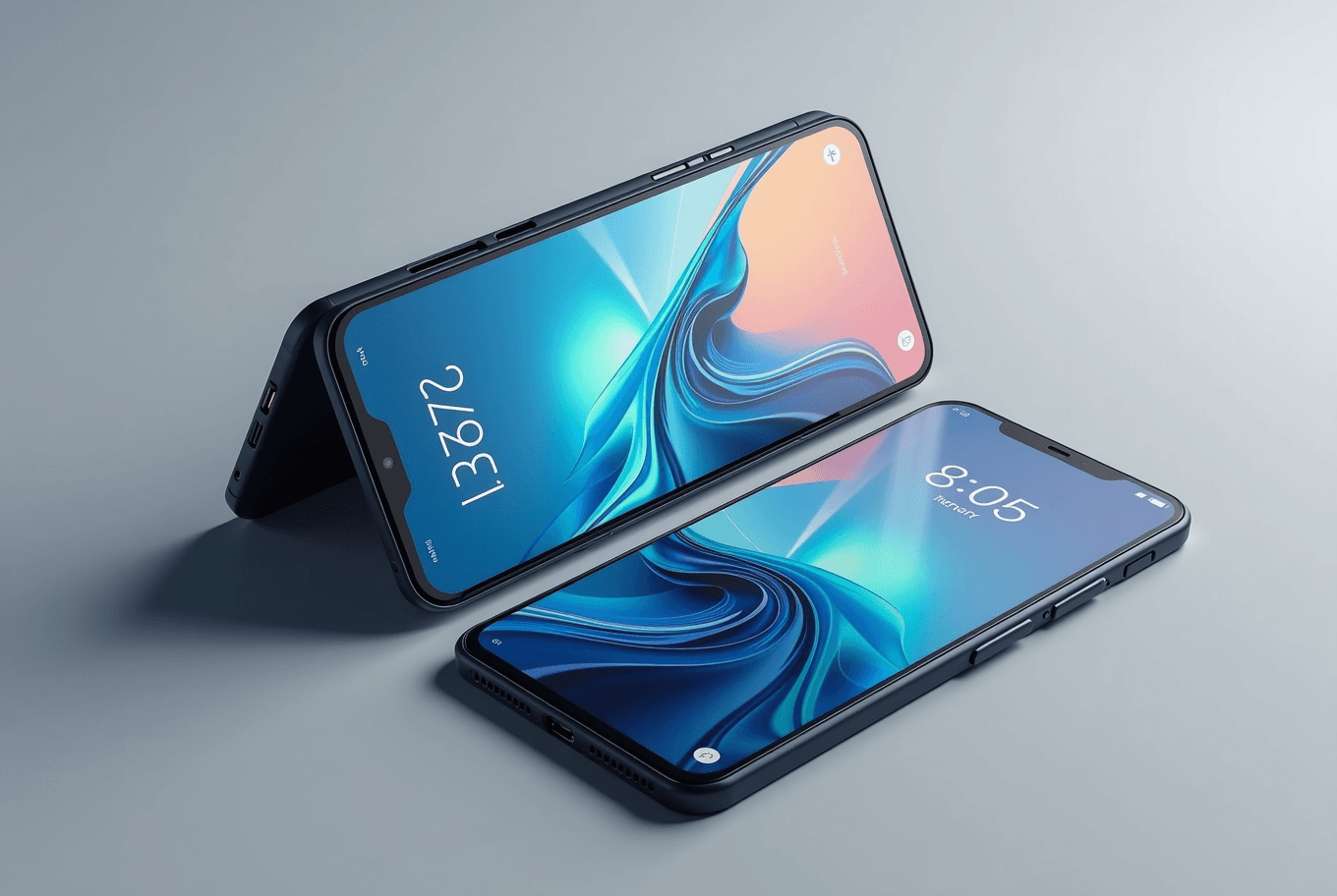 Dual-screen phone design