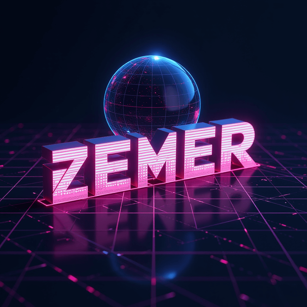 Retro Futuristic Logo