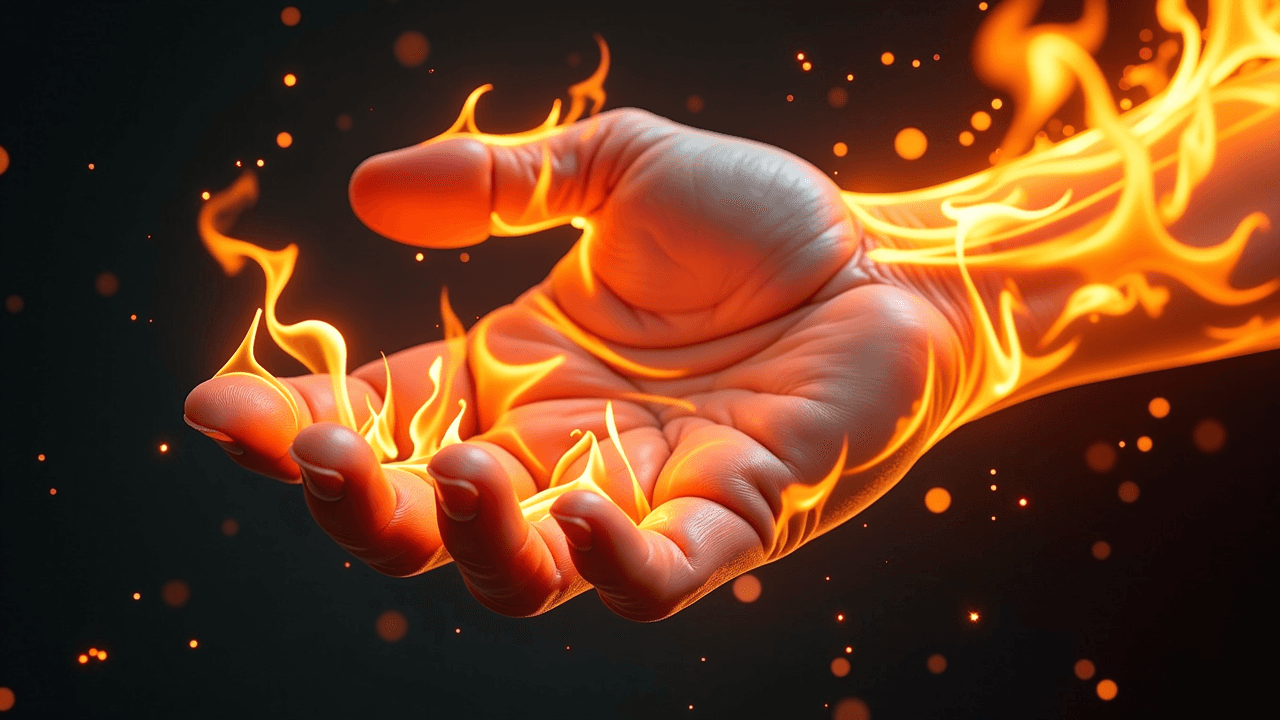 Fire hand