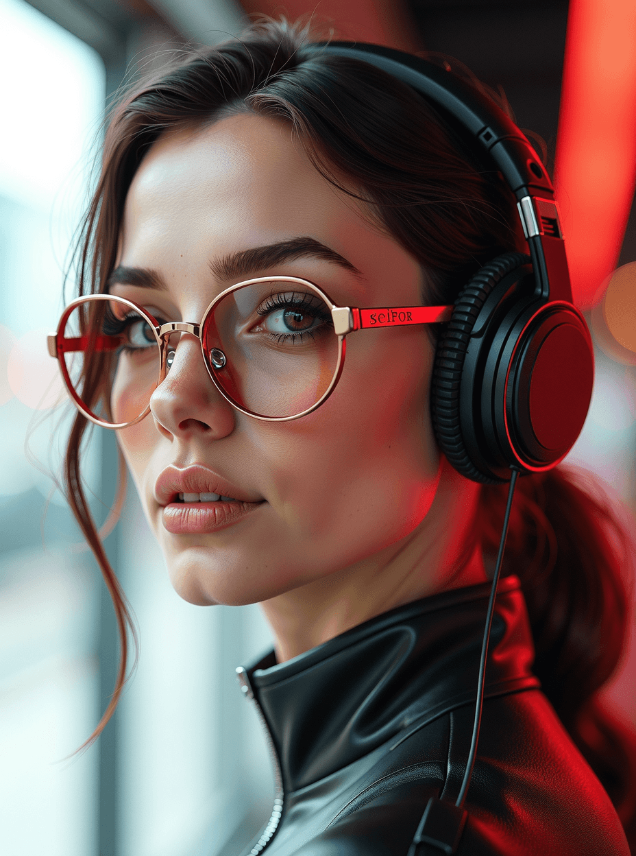 Futuristic Selfie