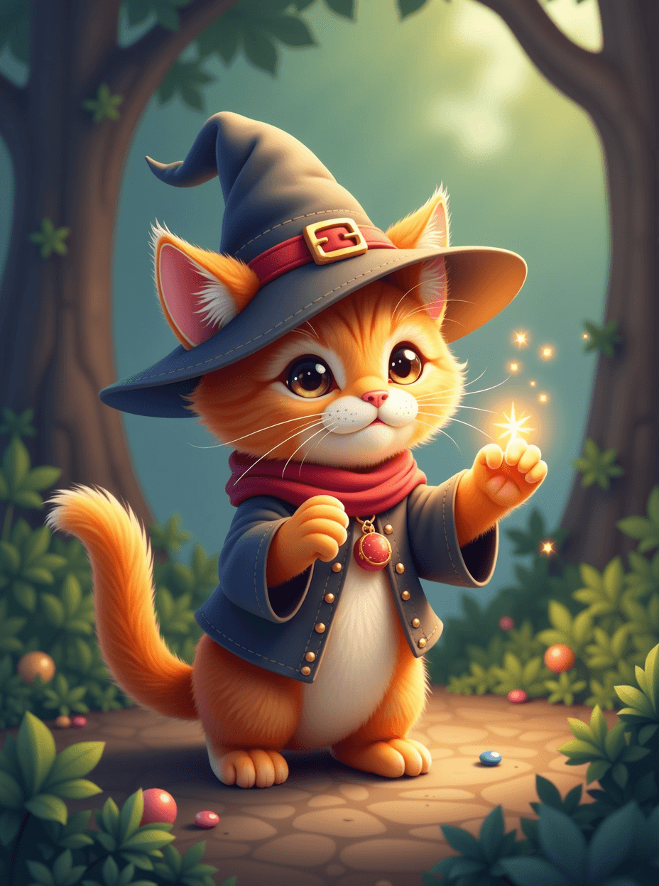 Cartoon Kitten