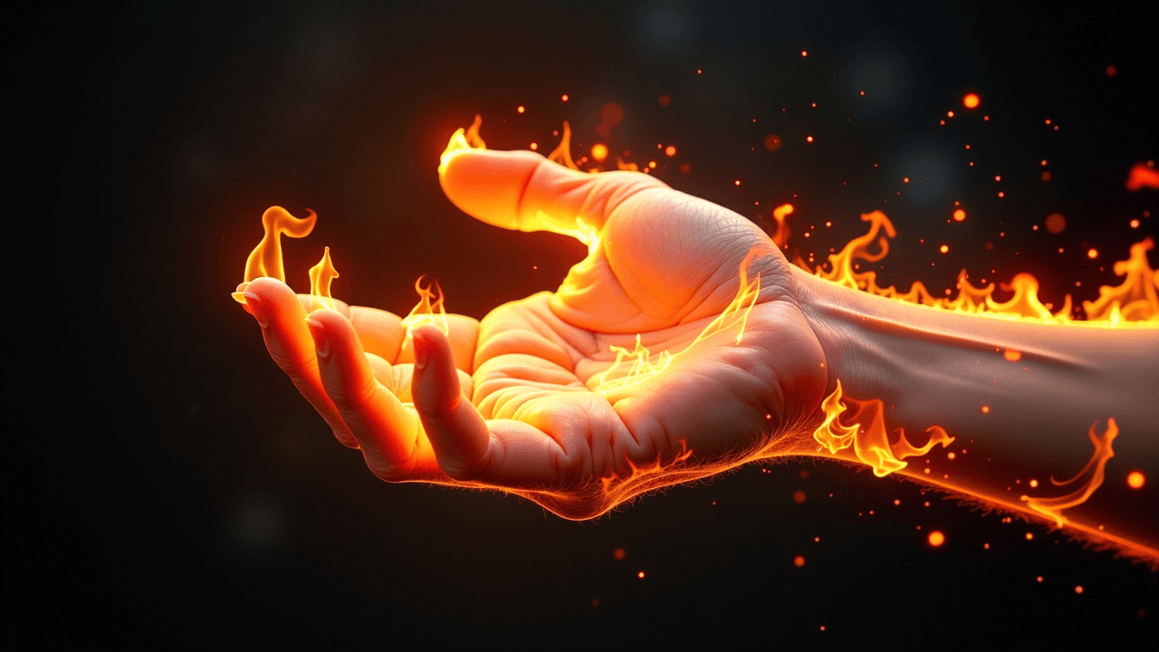 Hand of fire
