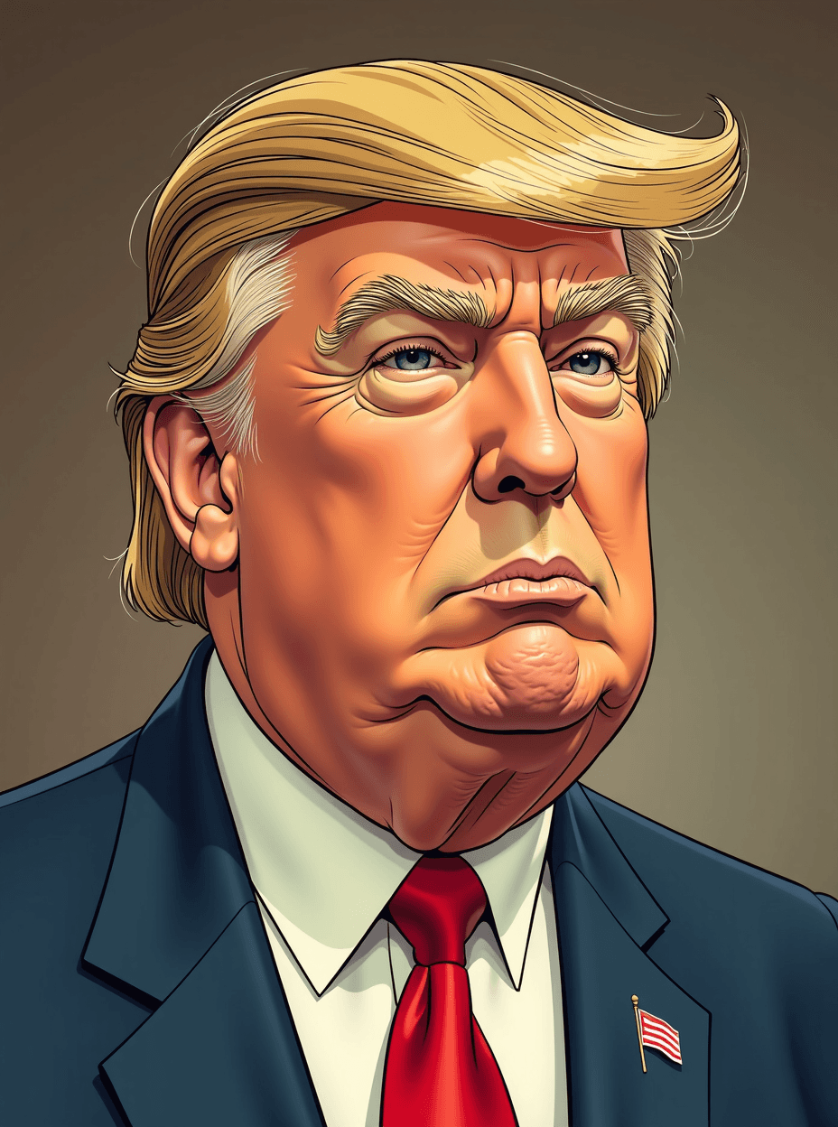 Donald Trump Cartoon