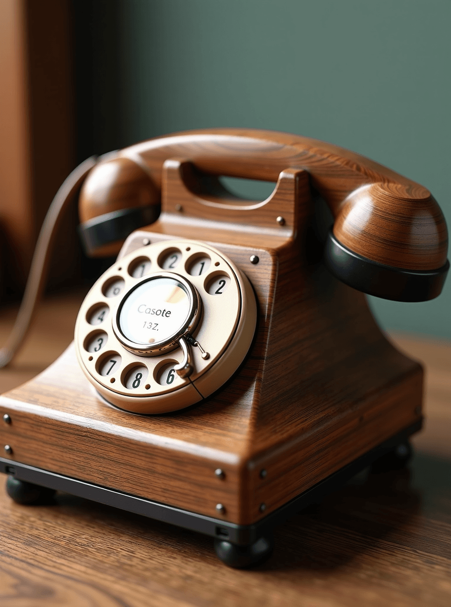 Vintage phone reimagined