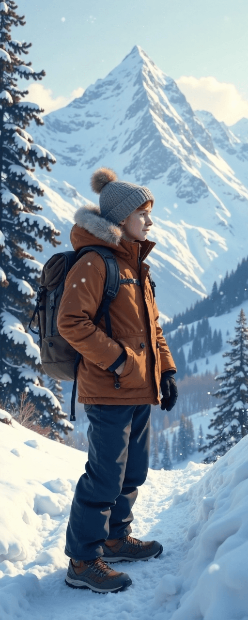 Snowy Mountain Adventure