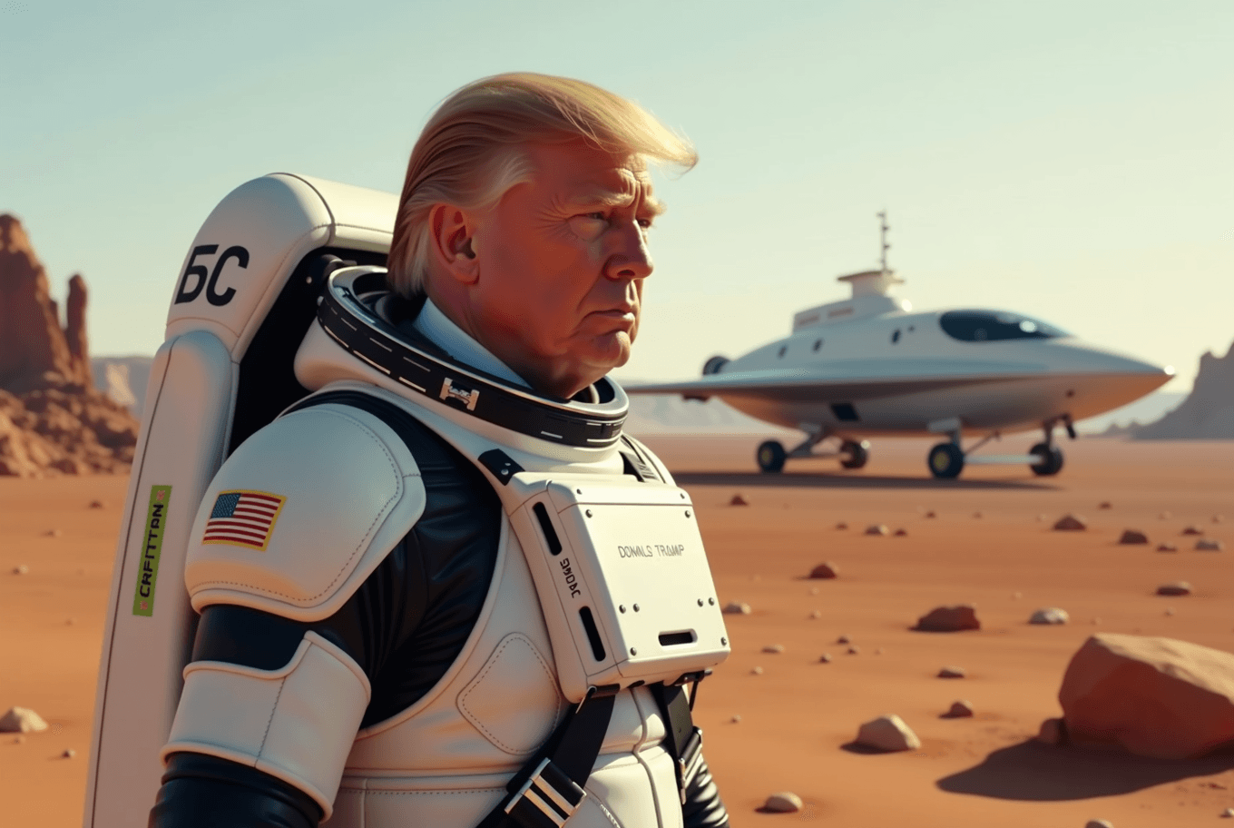 Donald Trump Space Explorer