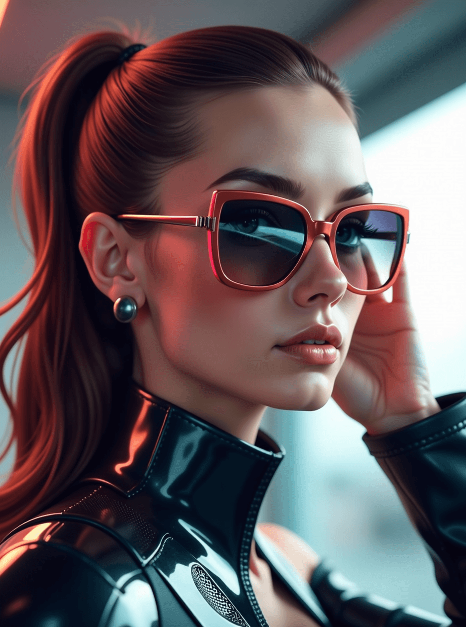 Futuristic Selfie