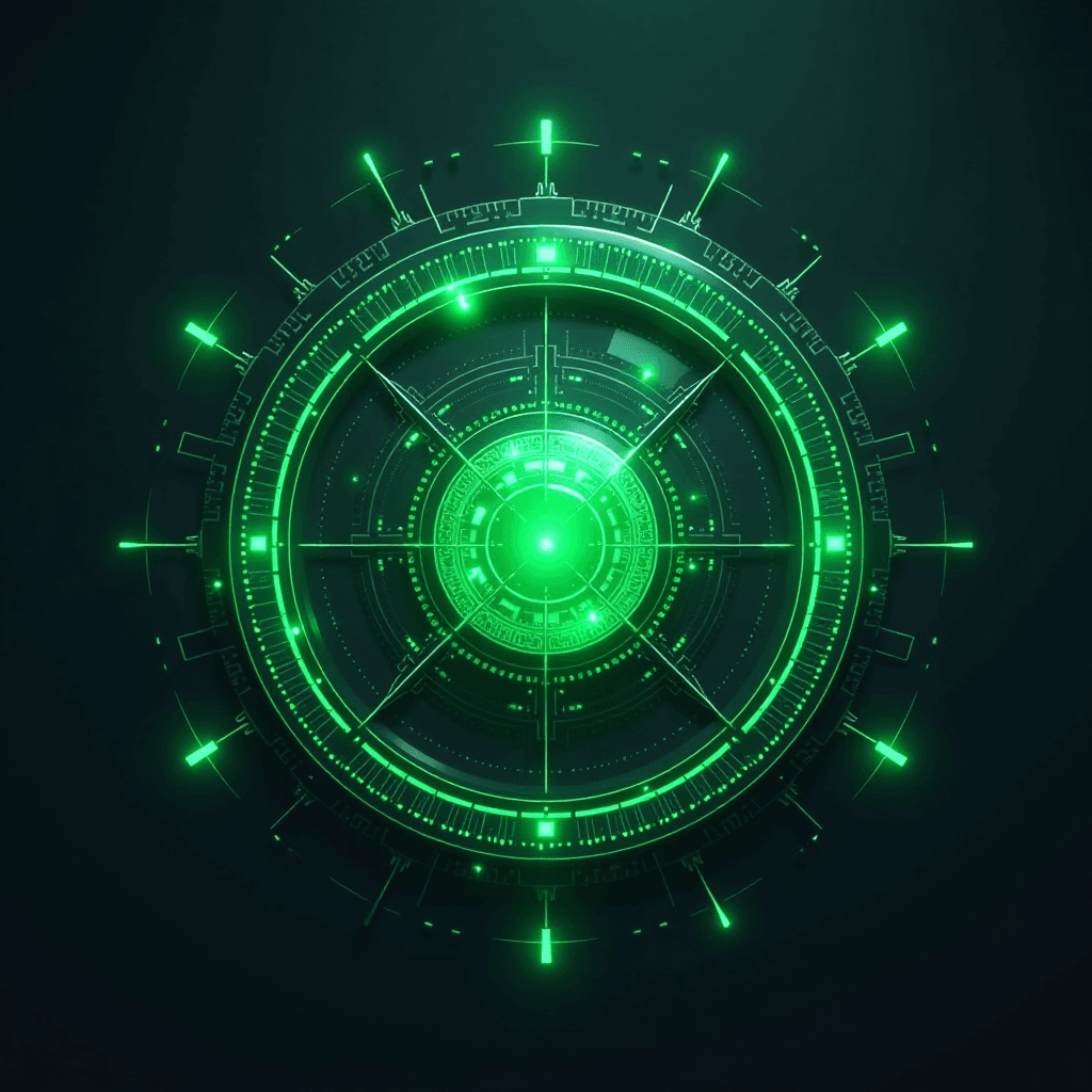 3D AI Logo