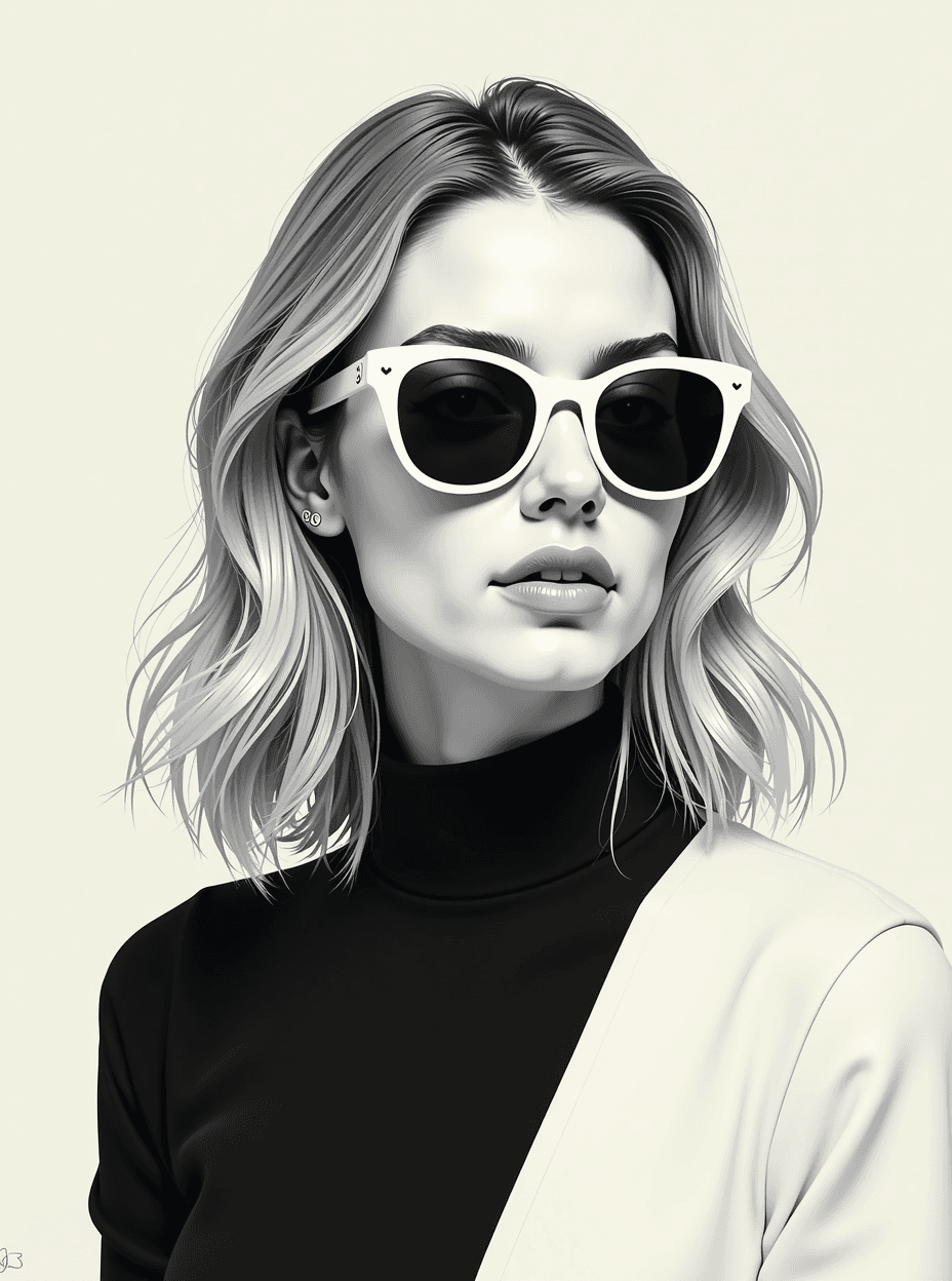 Minimalist Selfie