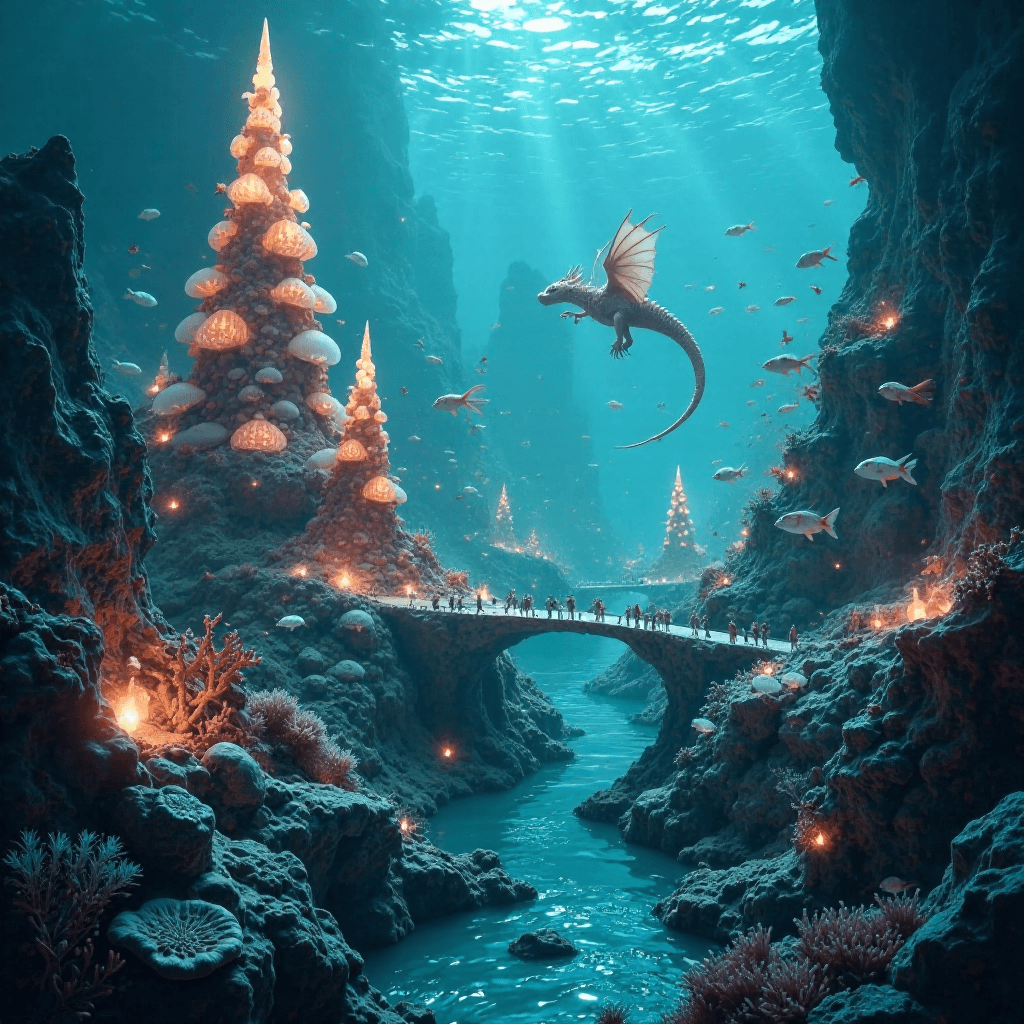 Enchanted Underwater City
