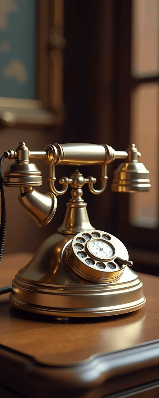 Vintage phone design