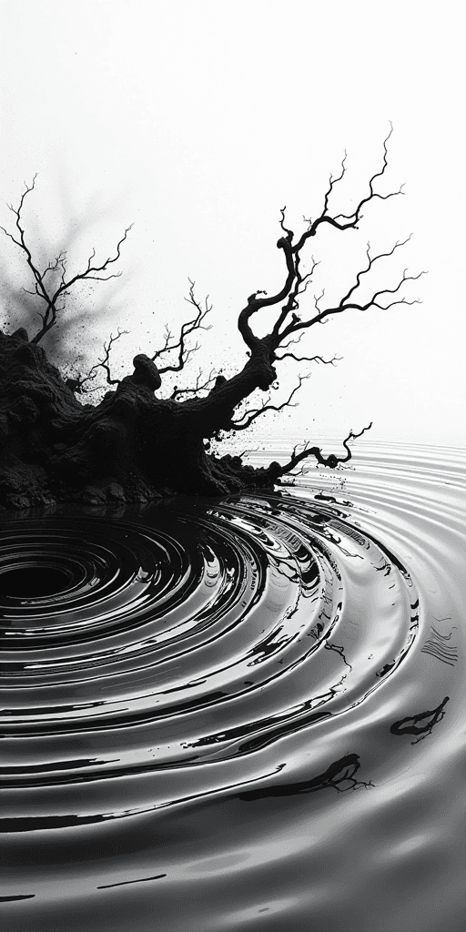 Monochrome Ripple