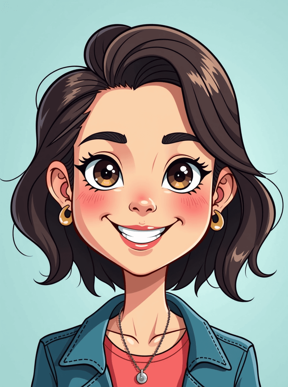 Cartoon Selfie