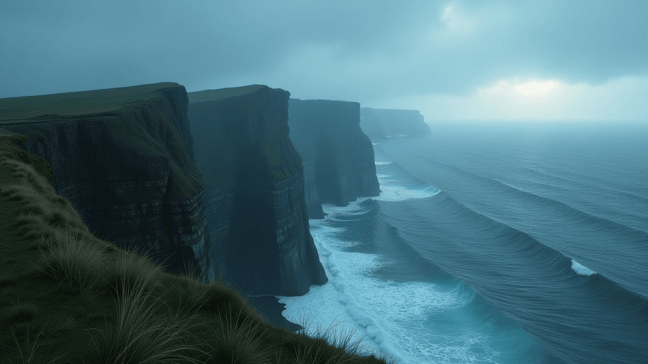 Misty Cliff