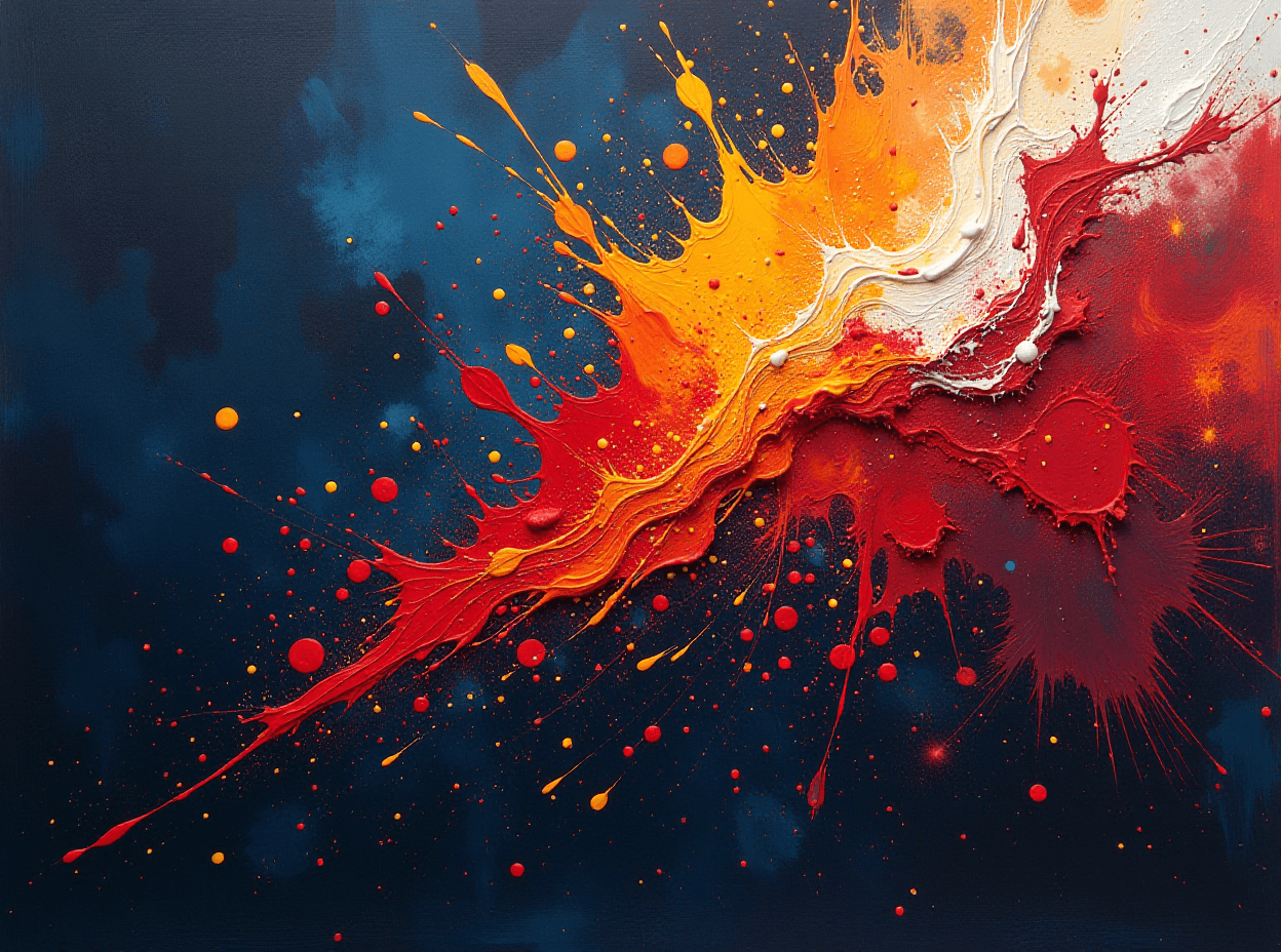 Chaotic splash