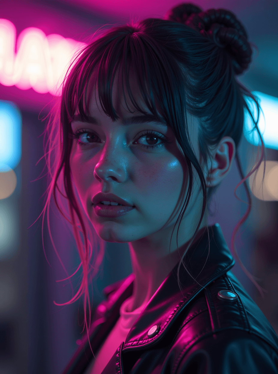 Cyberpunk Selfie