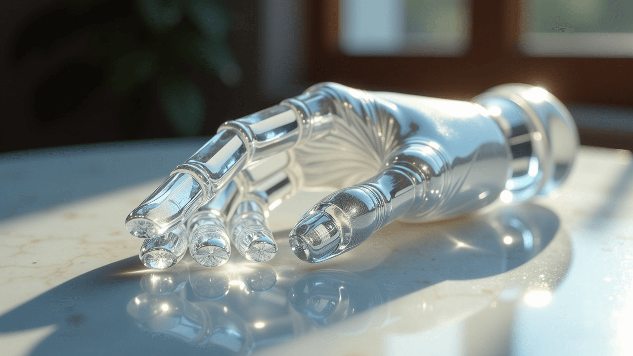 Crystal hand