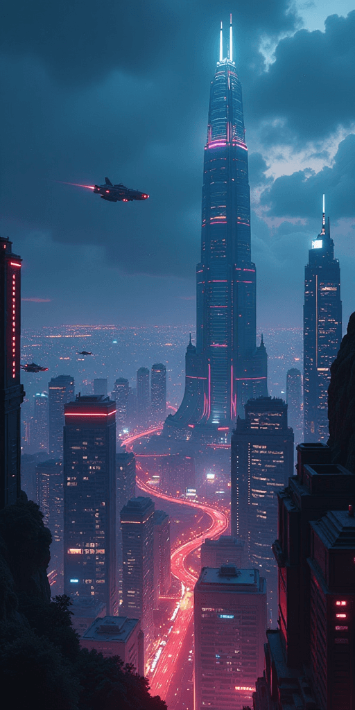 Sci-Fi Cityscape