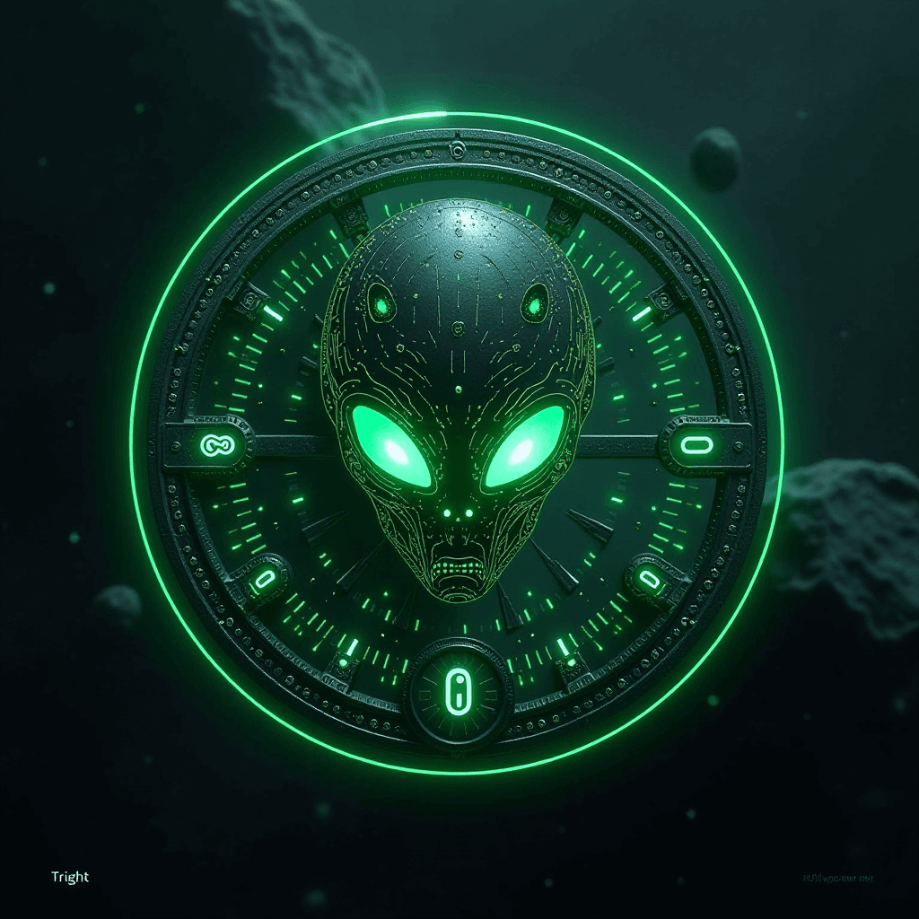 Alien-Themed Logo