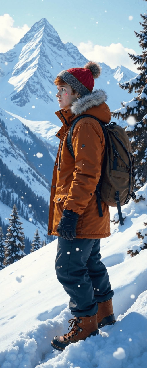 Snowy Mountain Adventure