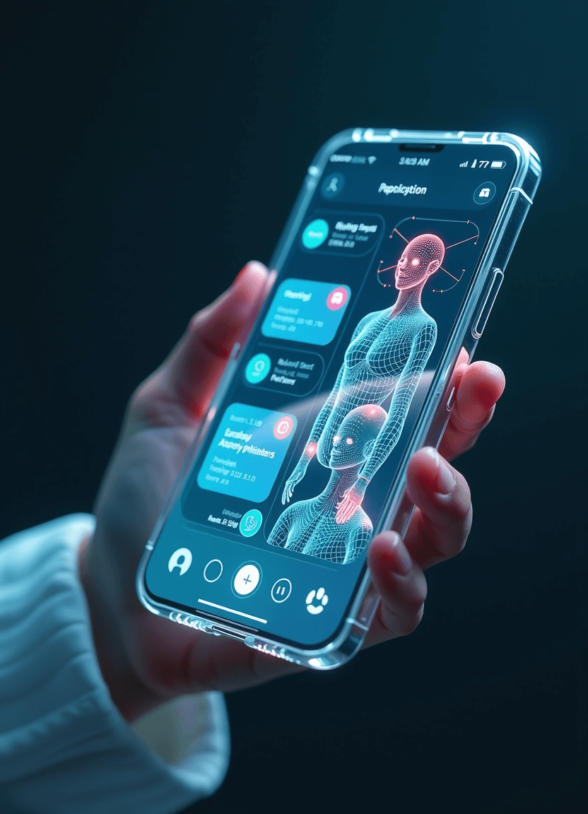 Conceptual smartphone