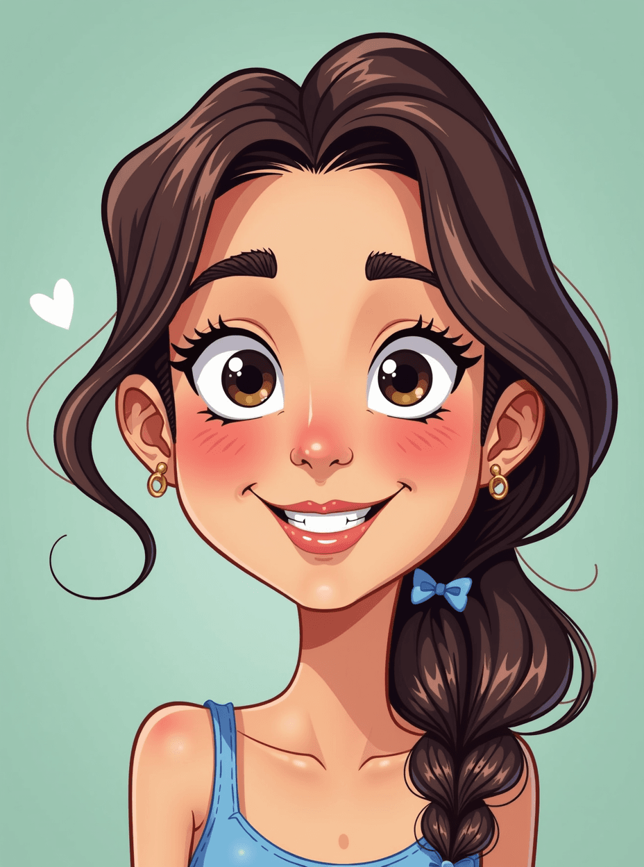 Cartoon Selfie