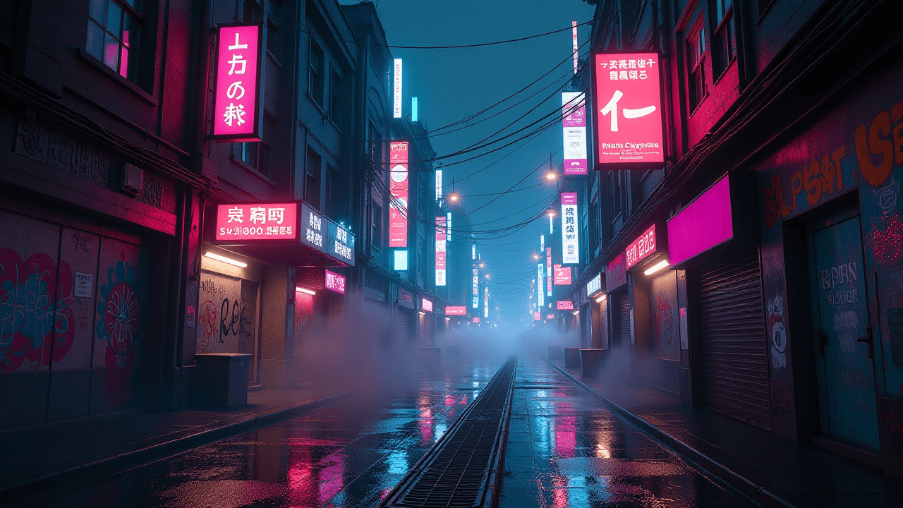Cyberpunk Alley