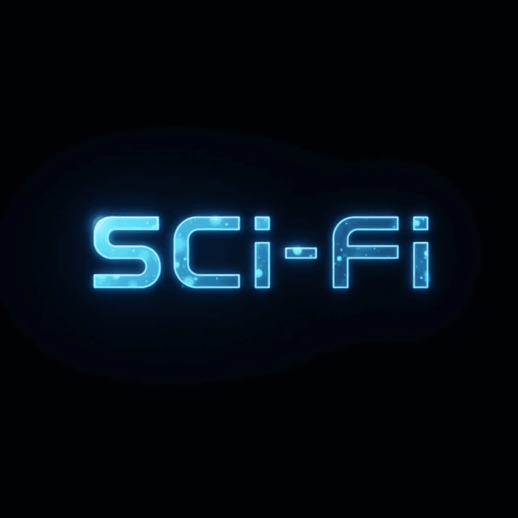 Minimalist Sci-Fi Logo