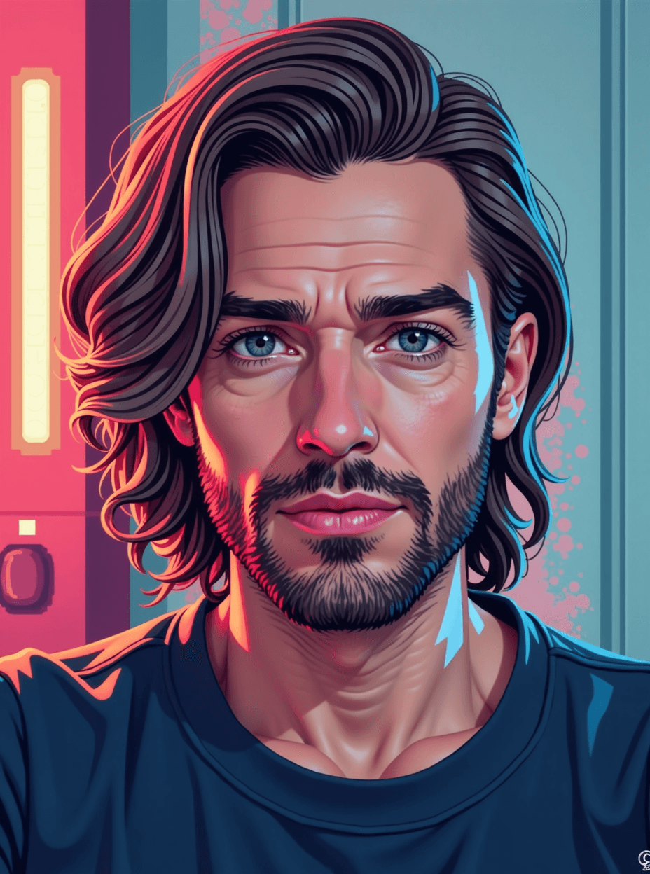 Pixel Art Selfie