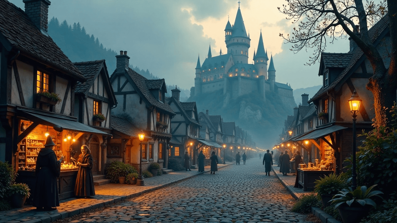 Enchanted Medieval Town