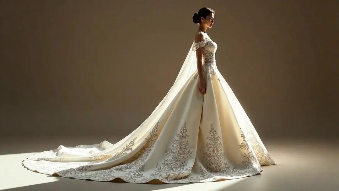 Traditional Meets Modern Bridal Wear