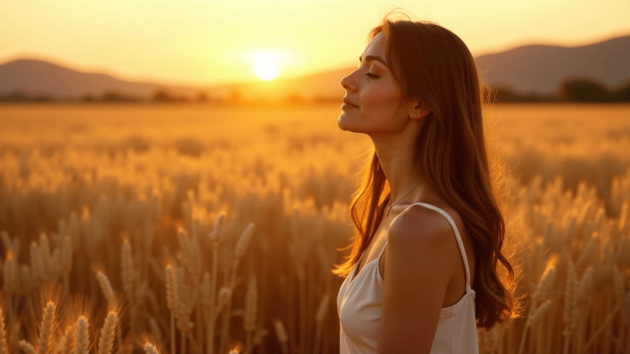 Golden Hour in the Field