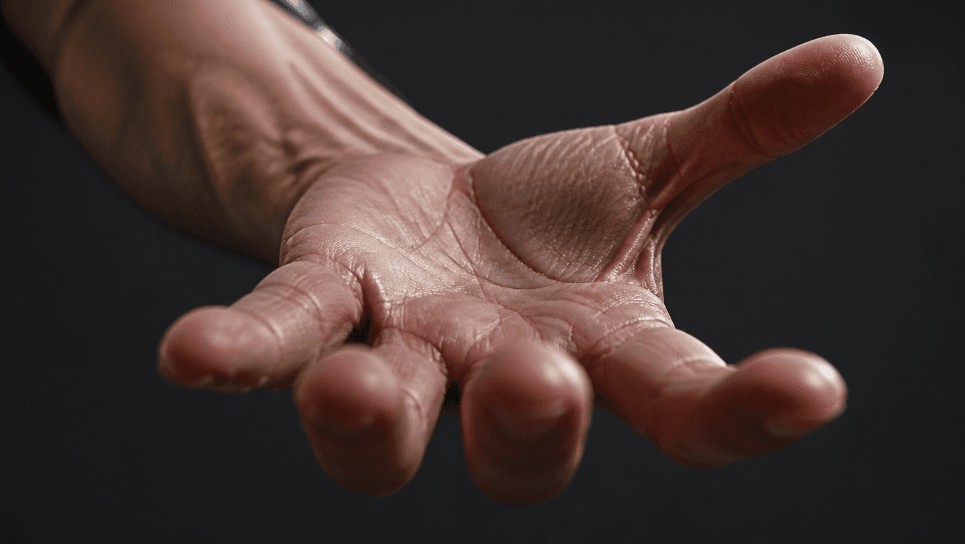 Photorealistic hand
