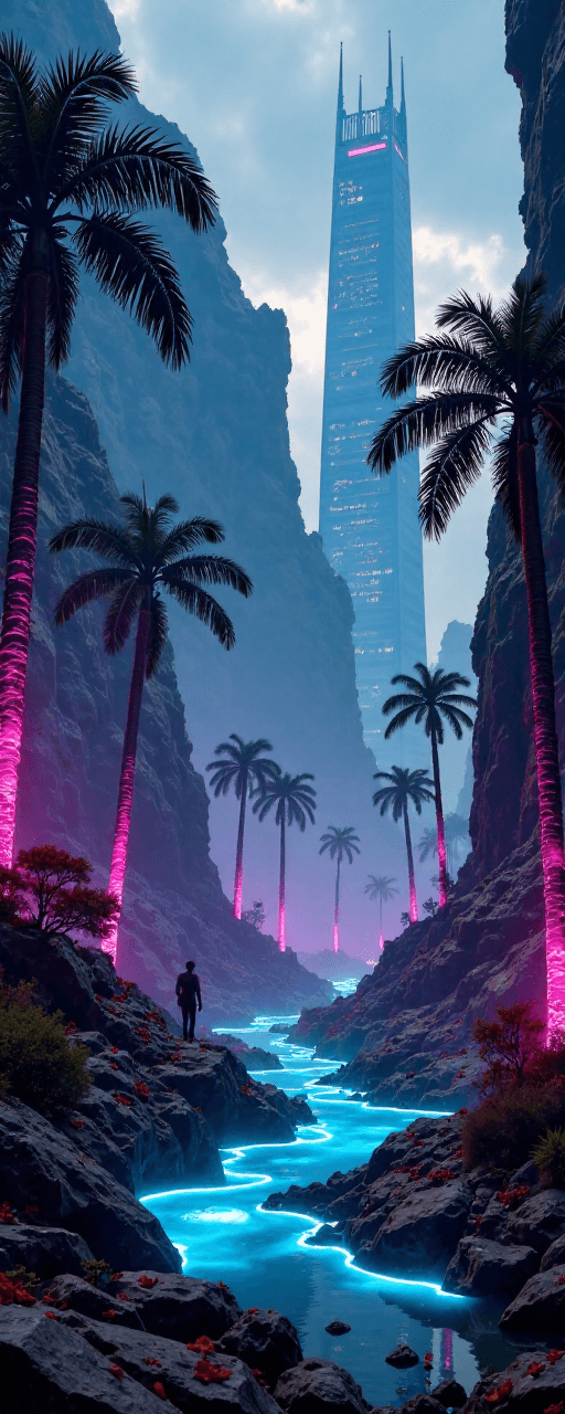 Post-Apocalyptic Cyber Oasis