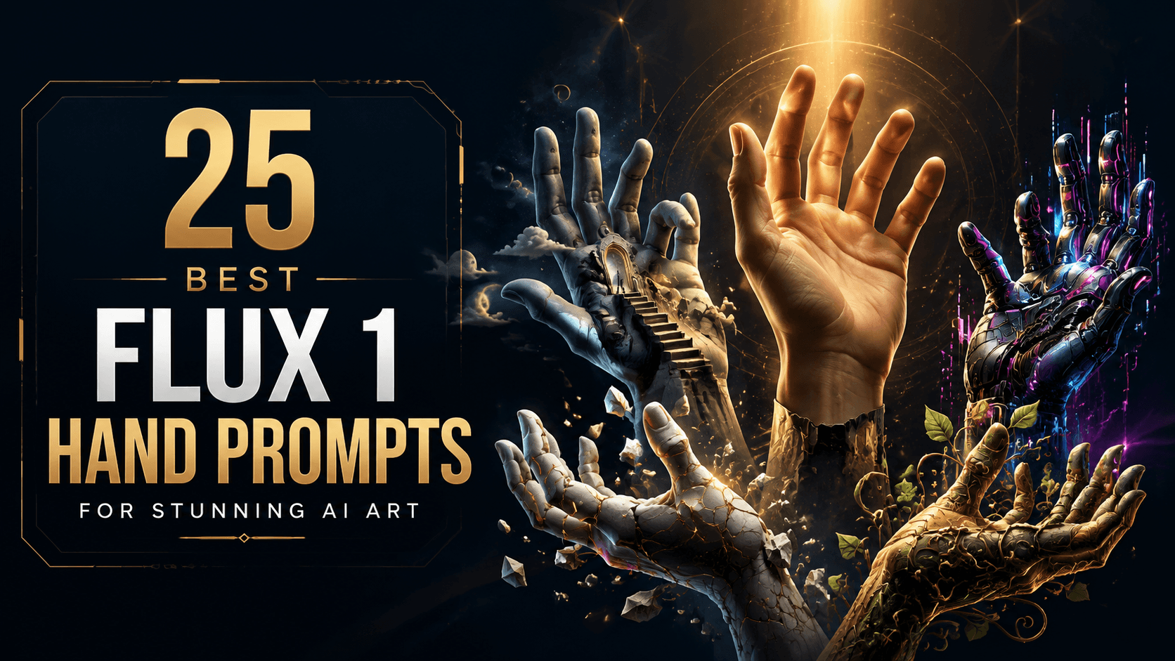 25 Best Flux 1 Hand Prompts for Stunning AI Art