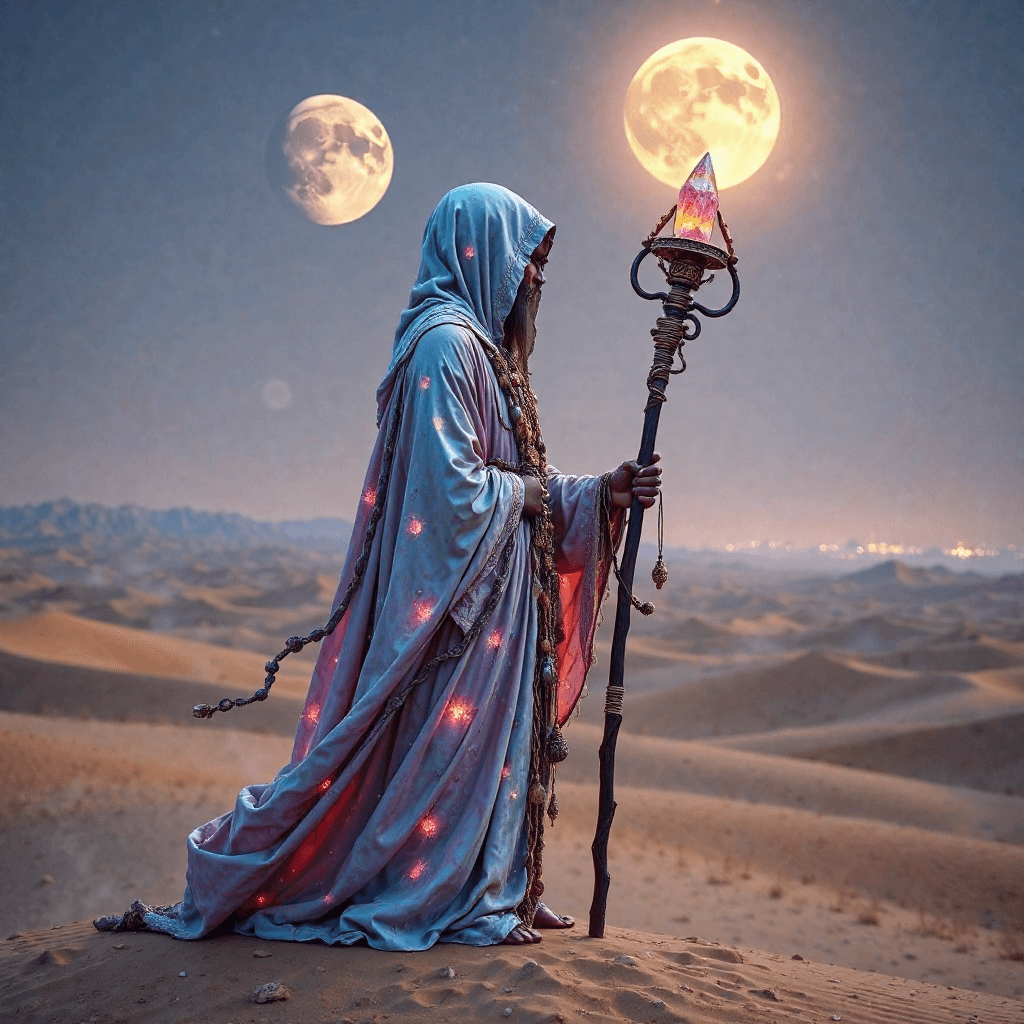 Twilight Desert Shaman