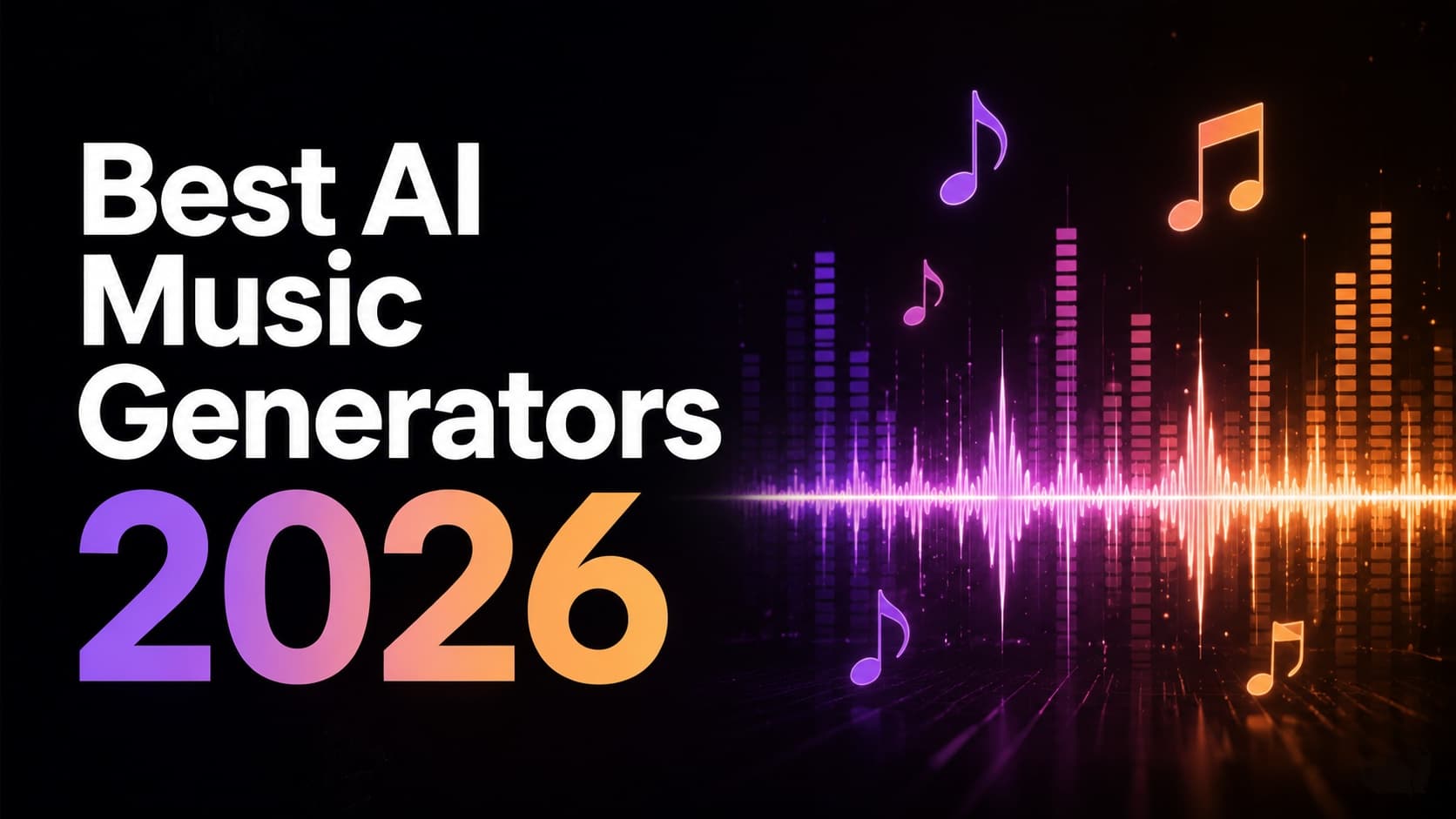 Best AI Music Generators 2026: Top Picks