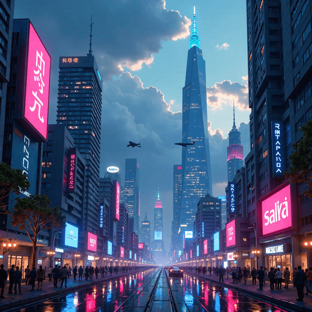 Futuristic Cityscape