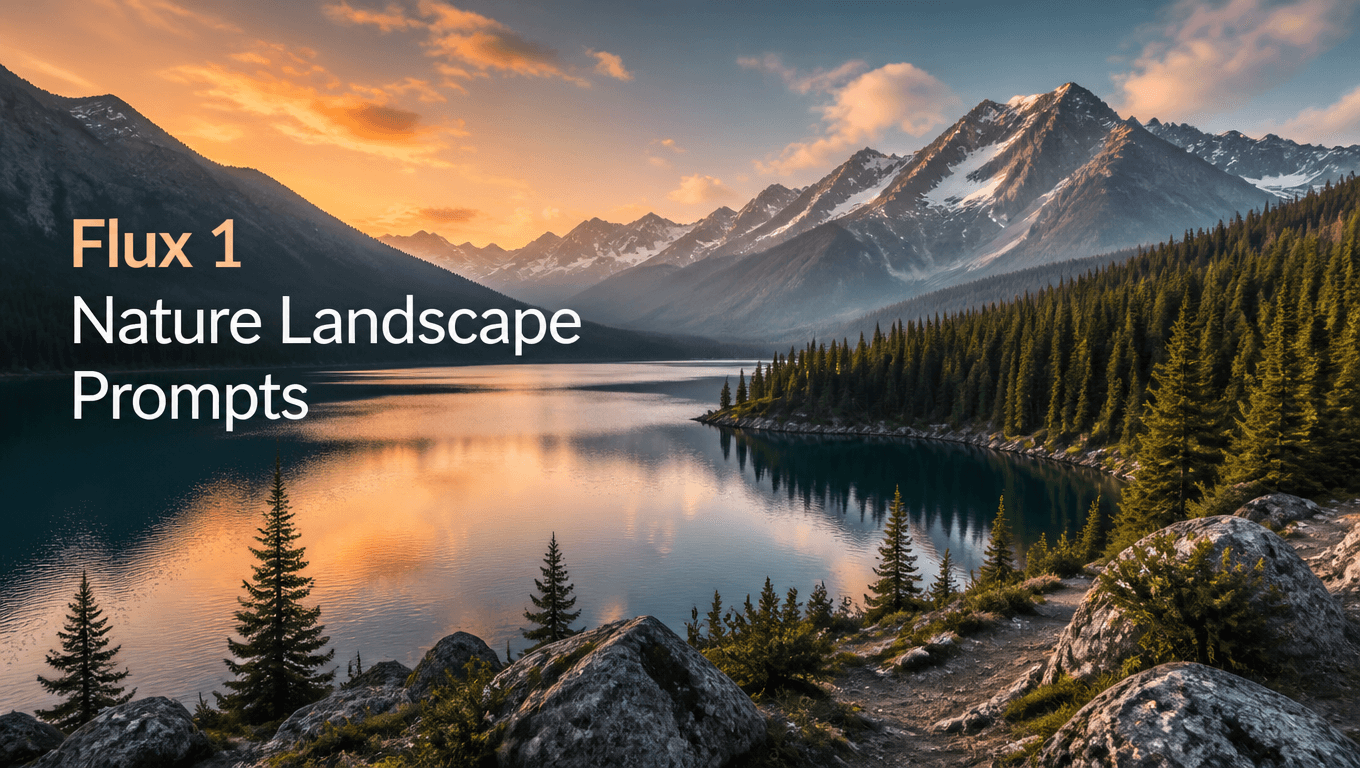 10 Flux 1 Nature Landscape Prompts for Realistic AI Art
