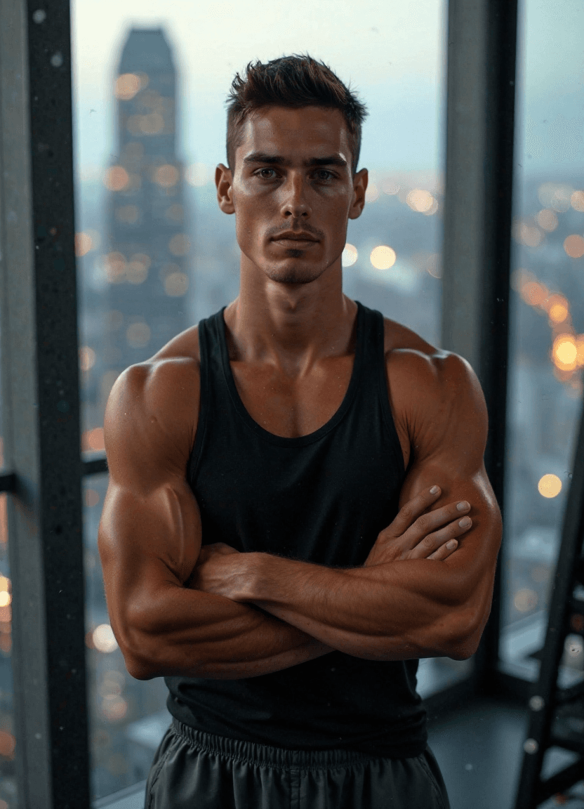 Urban Gym Enthusiast