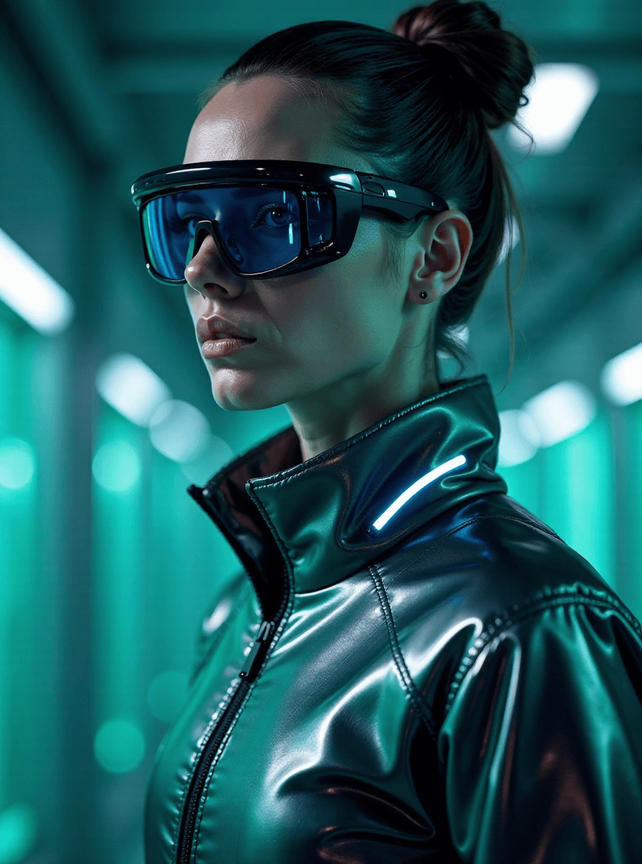 Futuristic AI Engineer