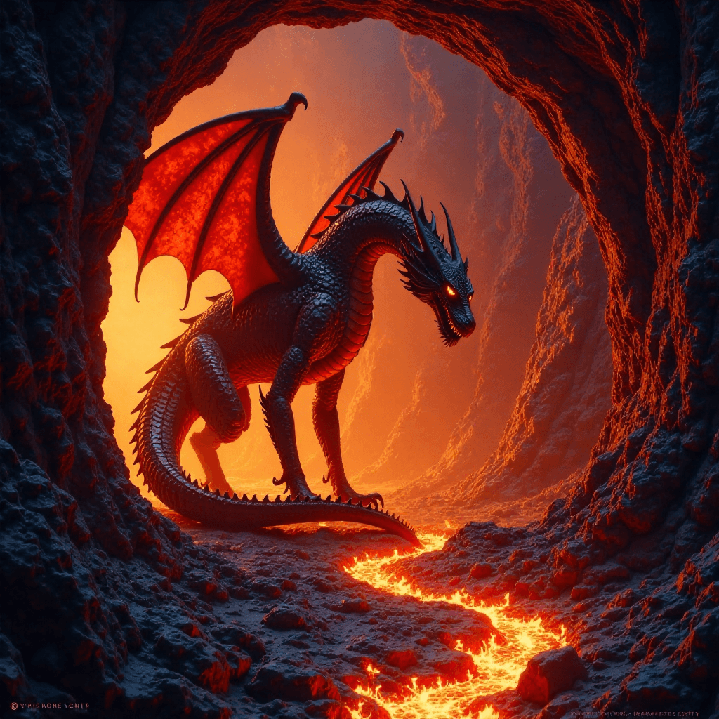 Volcanic Dragon Lair