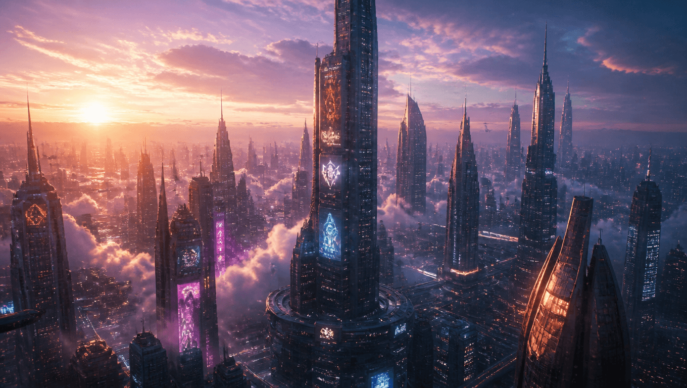 Futuristic city