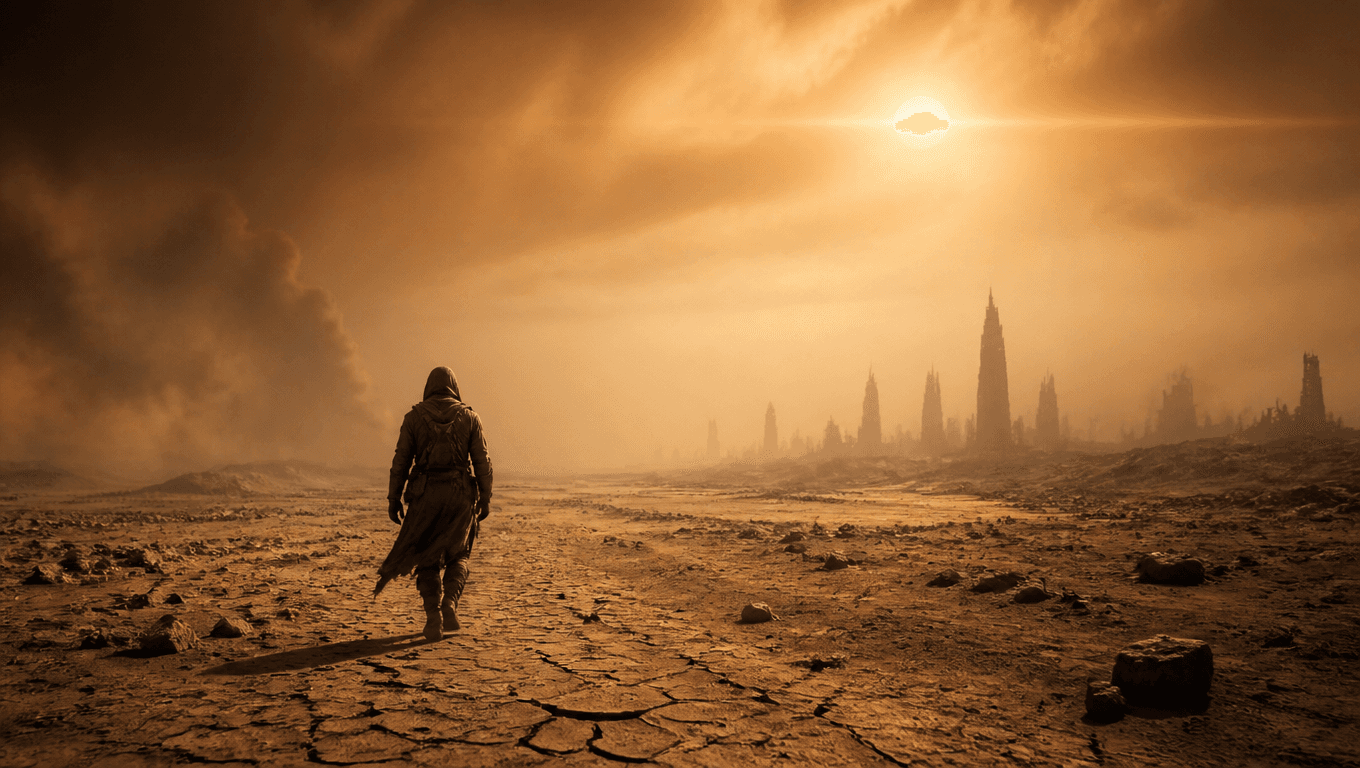 Post-apocalyptic desert
