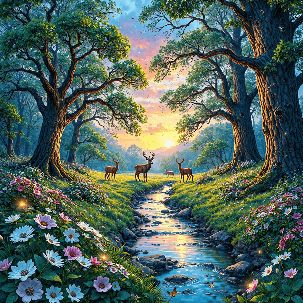 Twilight Enchanted Glade