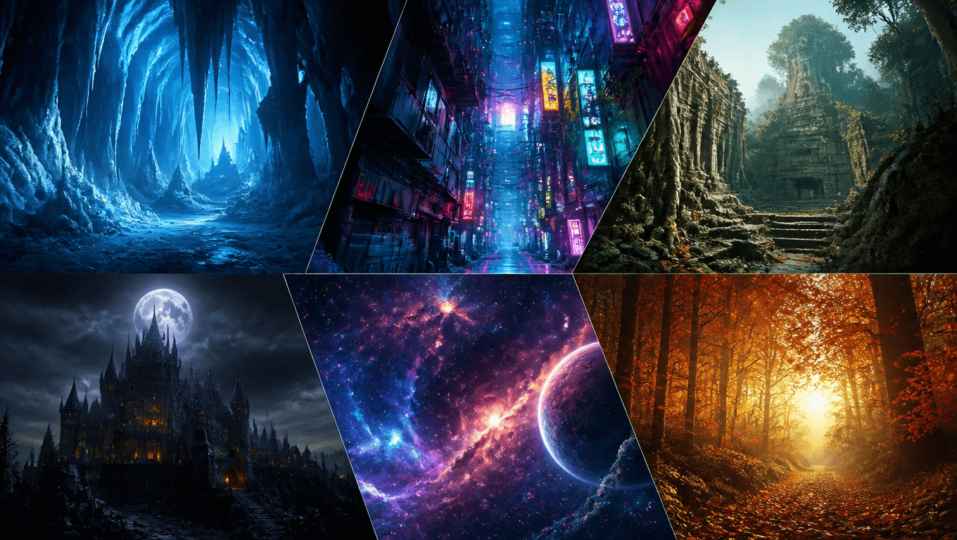 Top 10 Flux 1 Prompts for Background Design